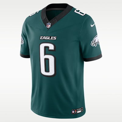 Eagles Football グリーン ウォームアップウェア　M DeVonta Smith Philadelphia Eagles Men's Nike Dri-FIT NFL Stitched